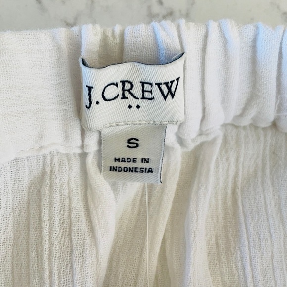 J.Crew White Pull-on wrap cover-up skirt - Picture 6 of 13